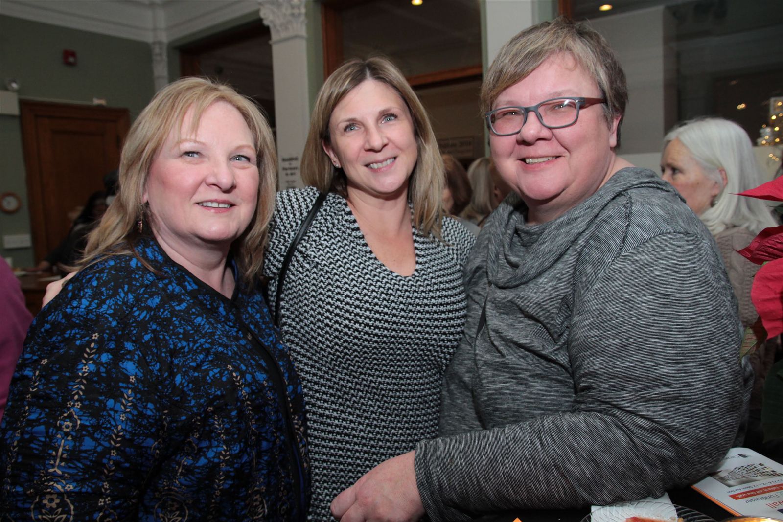 Smiles at Art Off the Wall in Carnegie Art Center